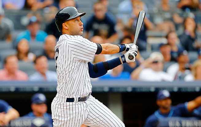 After getting just 12 hits last season, Derek Jeter is still 940 hits away from Pete Rose's total of 4,256.